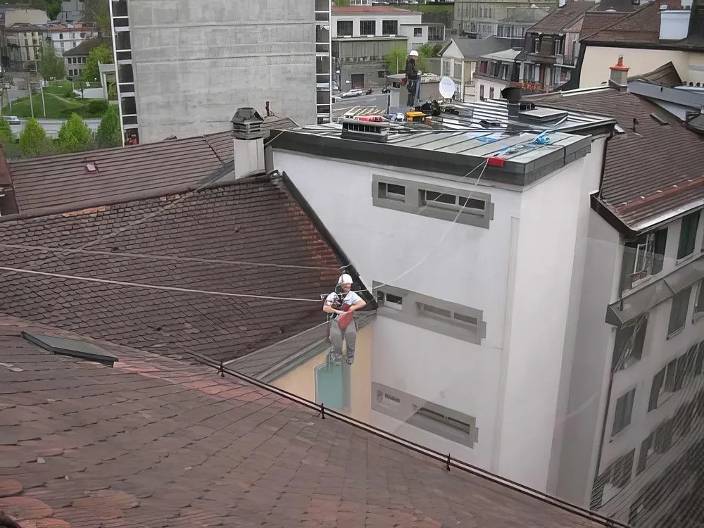 Travaux sur cordes